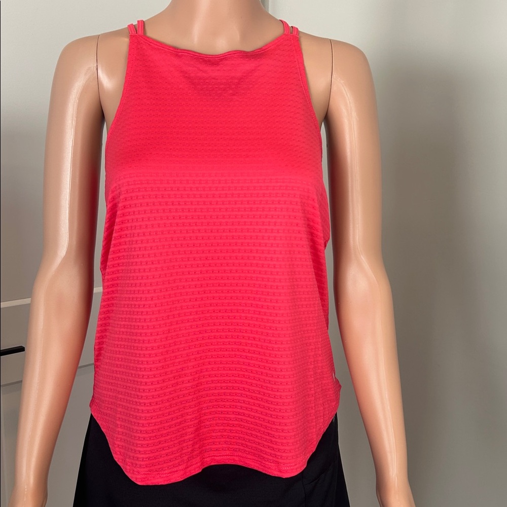 Apana Vibrant Red Textured Top